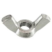 Écrous à oreilles Precision, 3/8 po de diamètre, 16 filets au pouce, zingués, boîte de 2