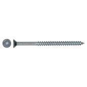 Precision Flat Head Wood Screws - #14 x 2 1/2-in - Steel - 75 Per Pack - Square Drive