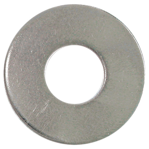 Precision Flat Washers - Stainless Steel - #6 - 10 Per Pack - 4-mm Dia