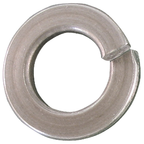 Precision Spring Lock Washer - 1/4-in dia - Stainless Steel - 6 Per Pack