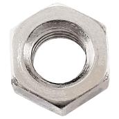 Precision Hex Nuts - 1/4 x 28 Thread Count - Stainless Steel - 6 Per Pack