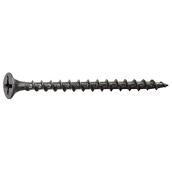 Precision Wafer Head Drywall Metal Screws - Zinc-Plated - Square Drive - 1-lb Pack - #8 x 9/16-in
