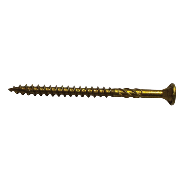 Flat-Head Multipurpose Climatek Screws - #9 x 2 1/2" - 575/Bx