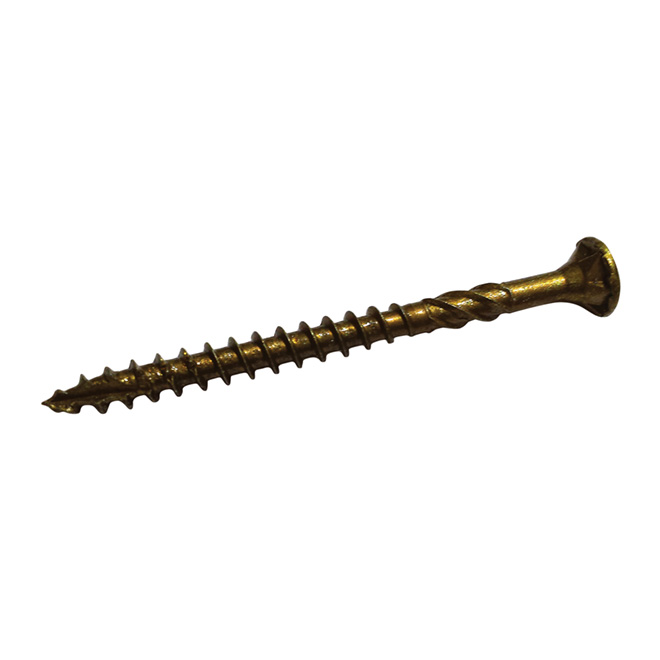 Flat-Head Multipurpose Climatek Screws - #10 x 4" - 270/Box