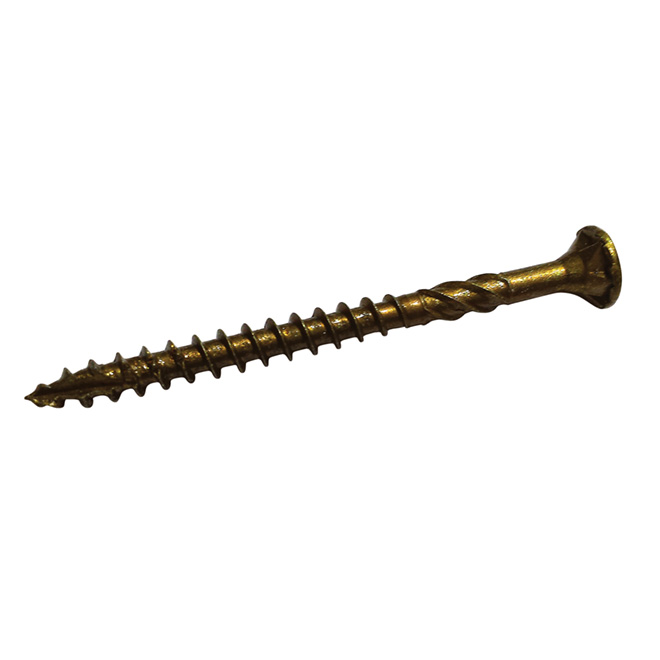 Flat-Head Multipurpose Climatek Screws - #10 x 4" - 50/Box