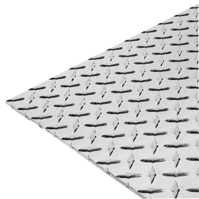 Tôle larmée en aluminium brillant calibre 10 Hillman 12 x 24 po 11259 — free download