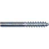 Hillman 1/4 x 1-in Zinc-Plated Hanger Bolt 2/Pk