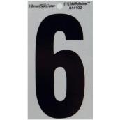 Hillman 5-in #6 Reflective Mylar Numbers