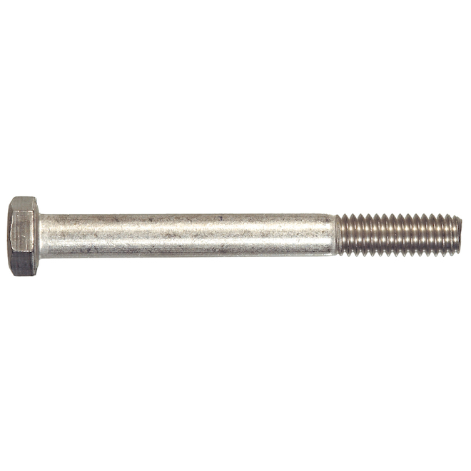 Hillman 7/16-in Stainless Steel Hex-Head Standard SAE Cap Bolt 2-pack