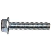 Hillman1/4-in-20 Zinc-Plated Hex-Head Standard SAE Serrated Flange Bolt 2-pack