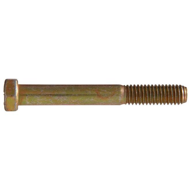 Hillman 3/8-in-16 Yellow Zinc Hex-Head Standard SAE Cap Bolts