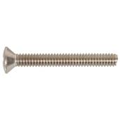 Hillman #4-40 Stainless Steel Oval-Head Phillips Standard SAE Machine Screw 5-Pack