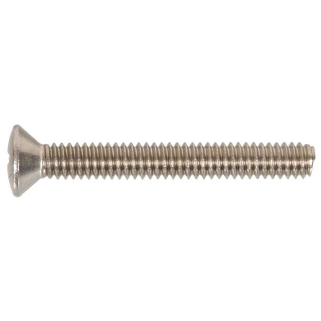 Hillman #14-20 Stainless Steel Oval-Head Phillips Standard SAE Machine Screw 5-Pack