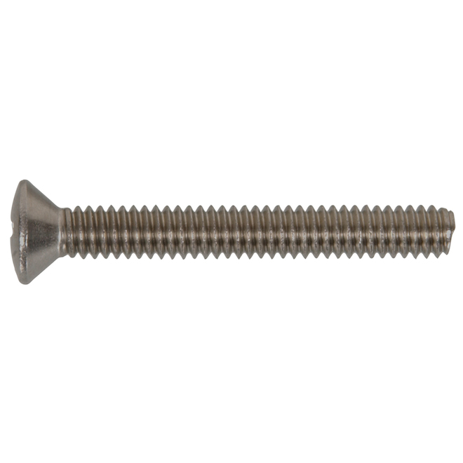 Hillman 5/16-in x 2.5-in Oval-Head Stainless Steel Phillips-Drive Standard  SAE Machine Screw 5-pack 882012 RONA