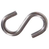 Hillman 1.5-in Stainless Steel S Hooks 2-Pack