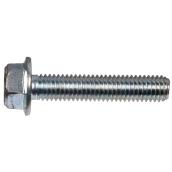 Hillman 1/4-in-20 Zinc-Plated Hex-Head Standard SAE Serrated Flange Bolt 2-pack