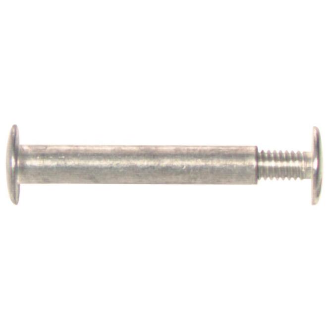 Hillman #8 x 1/2-in Aluminum Flat-Head Phillips/Slotted Standard SAE Binding Post Screw