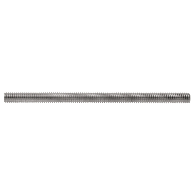 Hillman Steel Threaded Rod 3-in #8