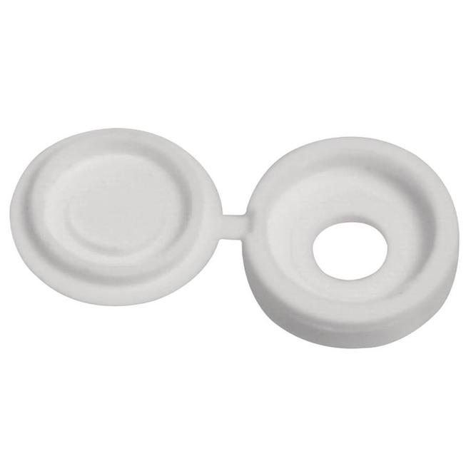 Hillman Plastic Round-Head Screw Cover 2-pack