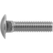 Hillman 5/16-in-18 x 1-in Stainless Steel Round-Head Standard SAE Carriage Bolt 3-pack