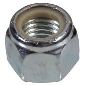 Hillman 10mm Zinc-Plated Metric Nylon Insert Lock Nut 2-pack