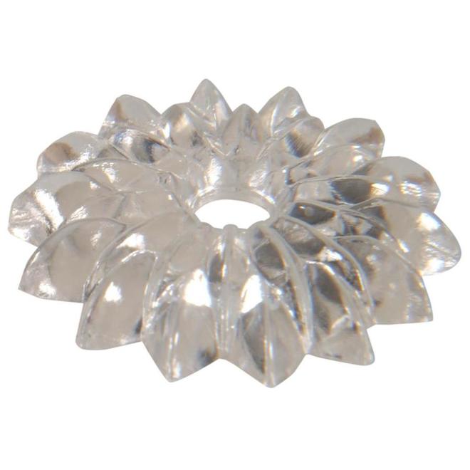 Hillman 1-1/8-in Clear Screw Rosettes 2-Pack