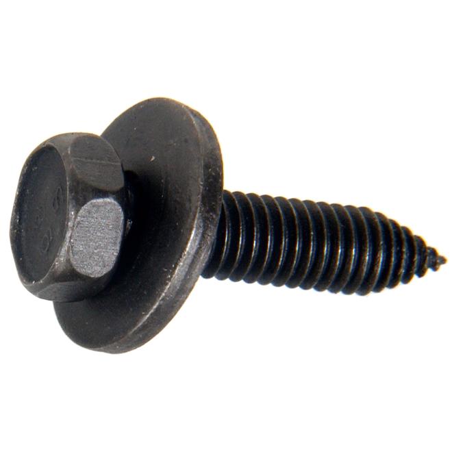 Hillman 6mm x 25mm Black Phosphate Coarse Thread Body Bolt 2-Pack