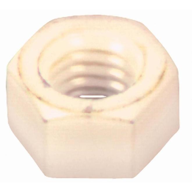 Hillman #6-32 Nylon Standard SAE Hex Nuts 4-Pack