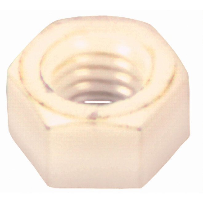 Hillman 1/4-in-20 Nylon Standard SAE Hex Nuts 4-Pack