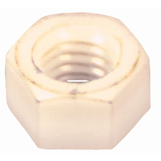 Hillman 3/8-in-16 Nylon Standard SAE Hex Nuts 2-Pack