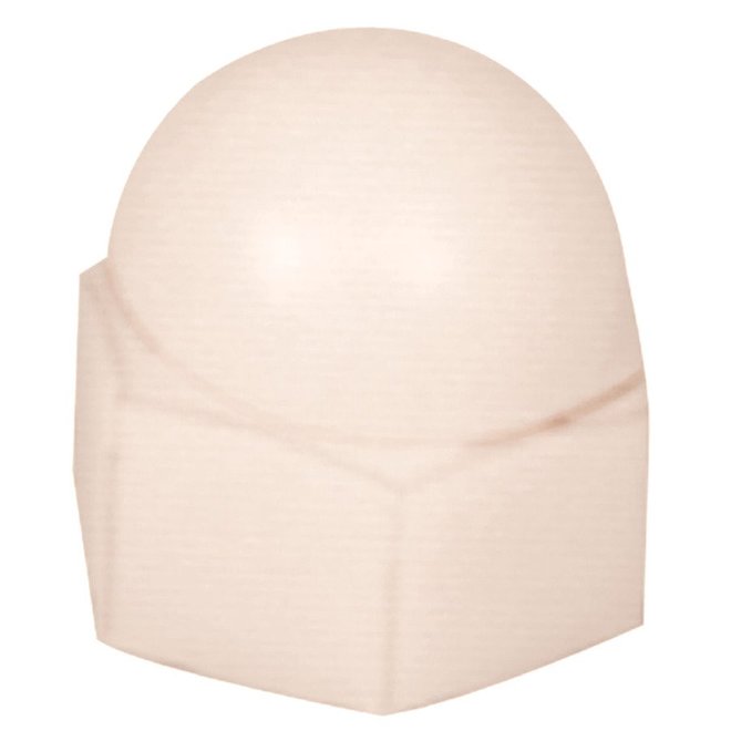 Écrou à chapeau SAE standard en nylon 3/8 po 16 pas Hillman