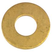 Hillman #8 x 7/16-in Brass Standard SAE Flat Washer 6-Pack