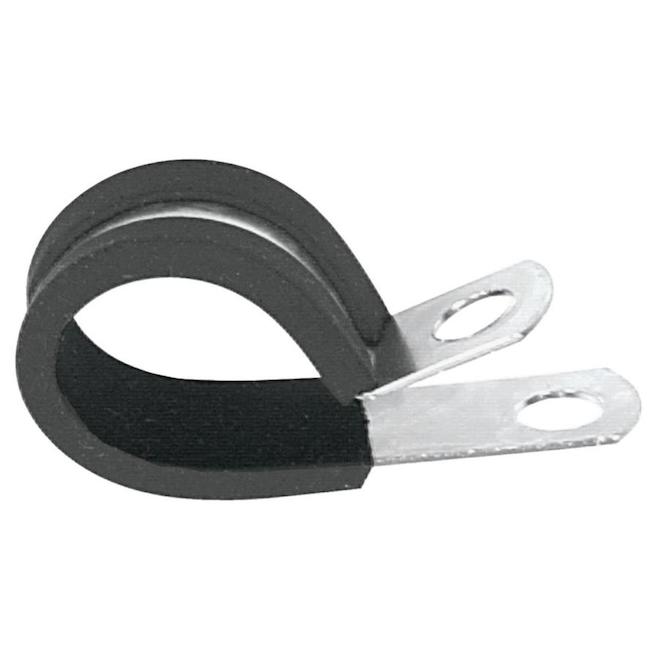 Hillman 1/4-in Dia. Steel Rubber Lined Suspension Clamps 2-pack