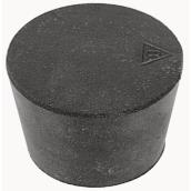 Hillman Rubber Hole Plug 9/16"x3/8"x1 2-pack