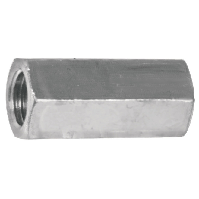 Hillman 1/4-in-20 Zinc-Plated Standard SAE Regular Coupling Nut 2-pack