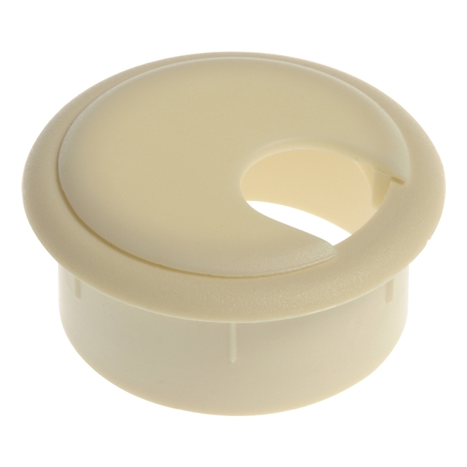 Hillman 2in Beige Plastic Desk Grommet 884406 RONA