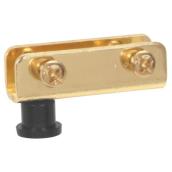 Hillman 1/2-in x 1 1/2-in Brass Mortise Cabinet Hinge