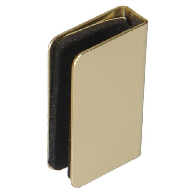 Hillman 2-Pack Brass Cabinet Strike Plate