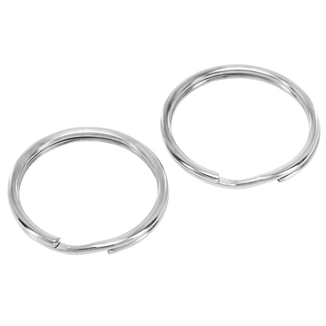 Hillman 3/4-in Split Key Rings 2-pack
