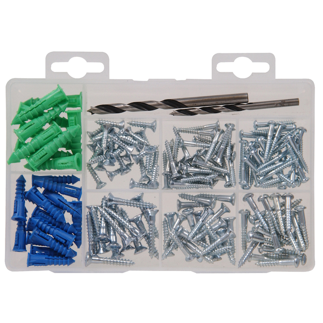 Hillman Wood Screws and Drill Bit Kit 130250 RONA