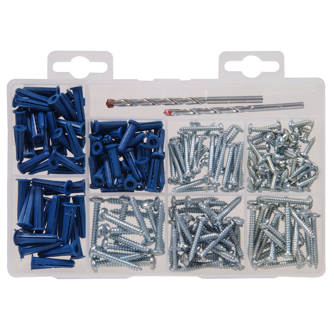 Hillman Sheet Metal Screws and Drill Bit Kit