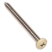 Hillman #8 Stainless Steel Pan-Head Phillips Standard SAE Sheet Metal Screw 4-pack