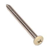 Hillman #8 Stainless Steel Pan-Head Phillips Standard SAE Sheet Metal Screw 4-pack