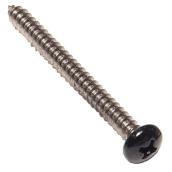 Hillman #8 Stainless Steel Pan-Head Phillips Standard SAE Sheet Metal Screw 4-pack