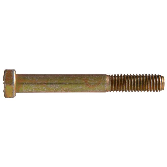 Hillman 3 4 in 10 Yellow Zinc Hex Head Standard SAE Hex Bolt 880228 RONA