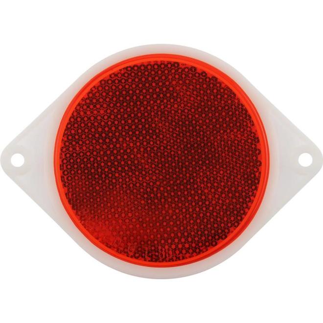 Hillman 3-in Red Reflectors 2-pack 844010 | RONA