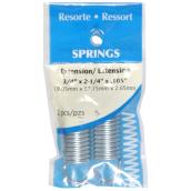 Hillman 2-1/4-in Utility Extension Spring 2-pack
