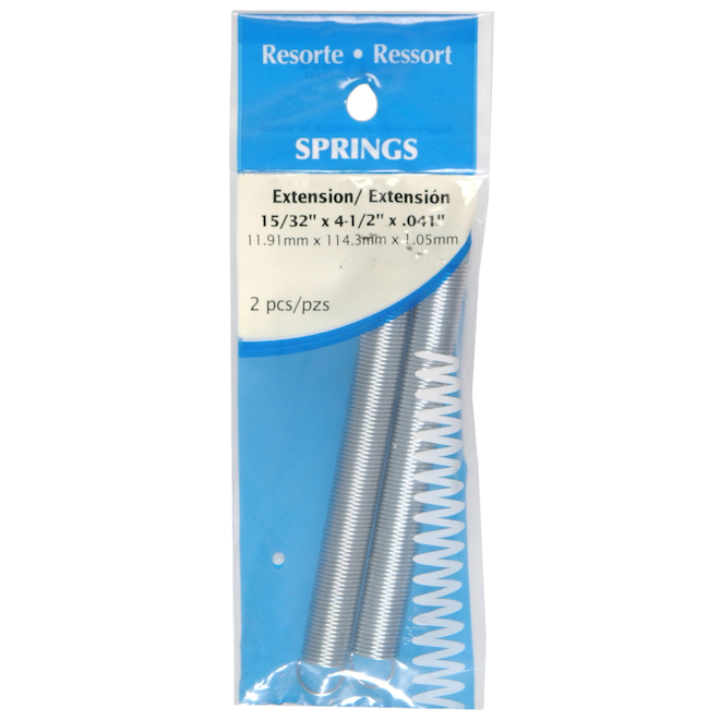 Hillman 41/2in Utility Extension Spring 2pack 543010 RONA