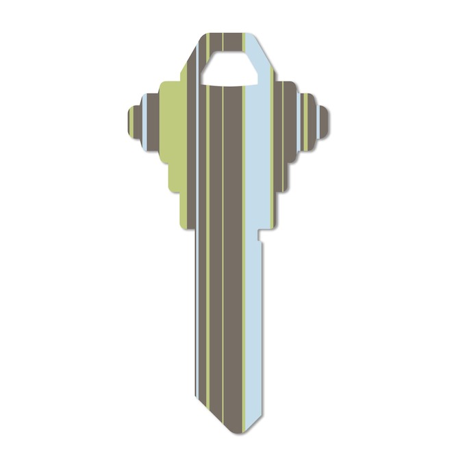 Hillman #68 Key Blank Stripe