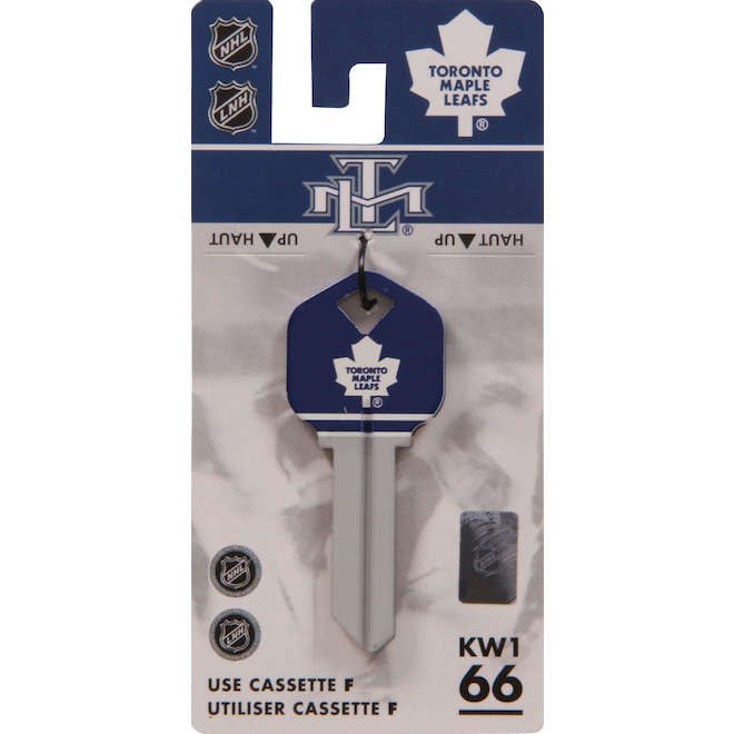 Hillman #66 Key NHL Toronto Maple Leafs